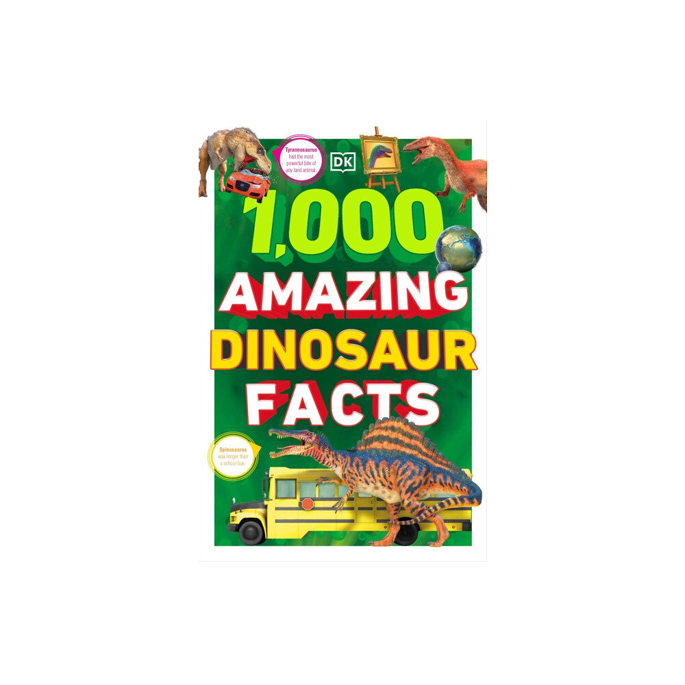 Dorling Kindersley Ltd 1,000 Amazing Dinosaur Facts (häftad, eng)