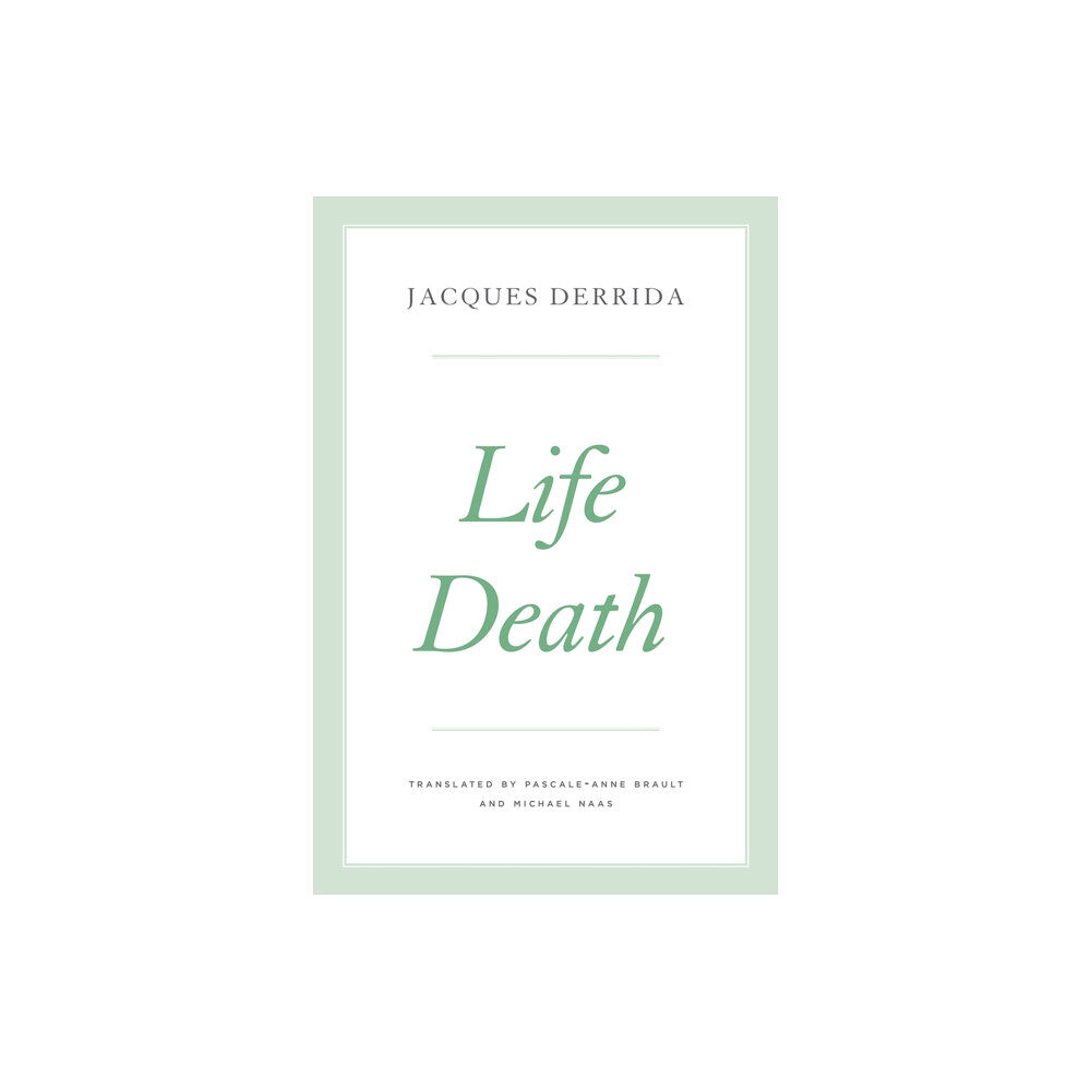 The university of chicago press Life Death (häftad, eng)