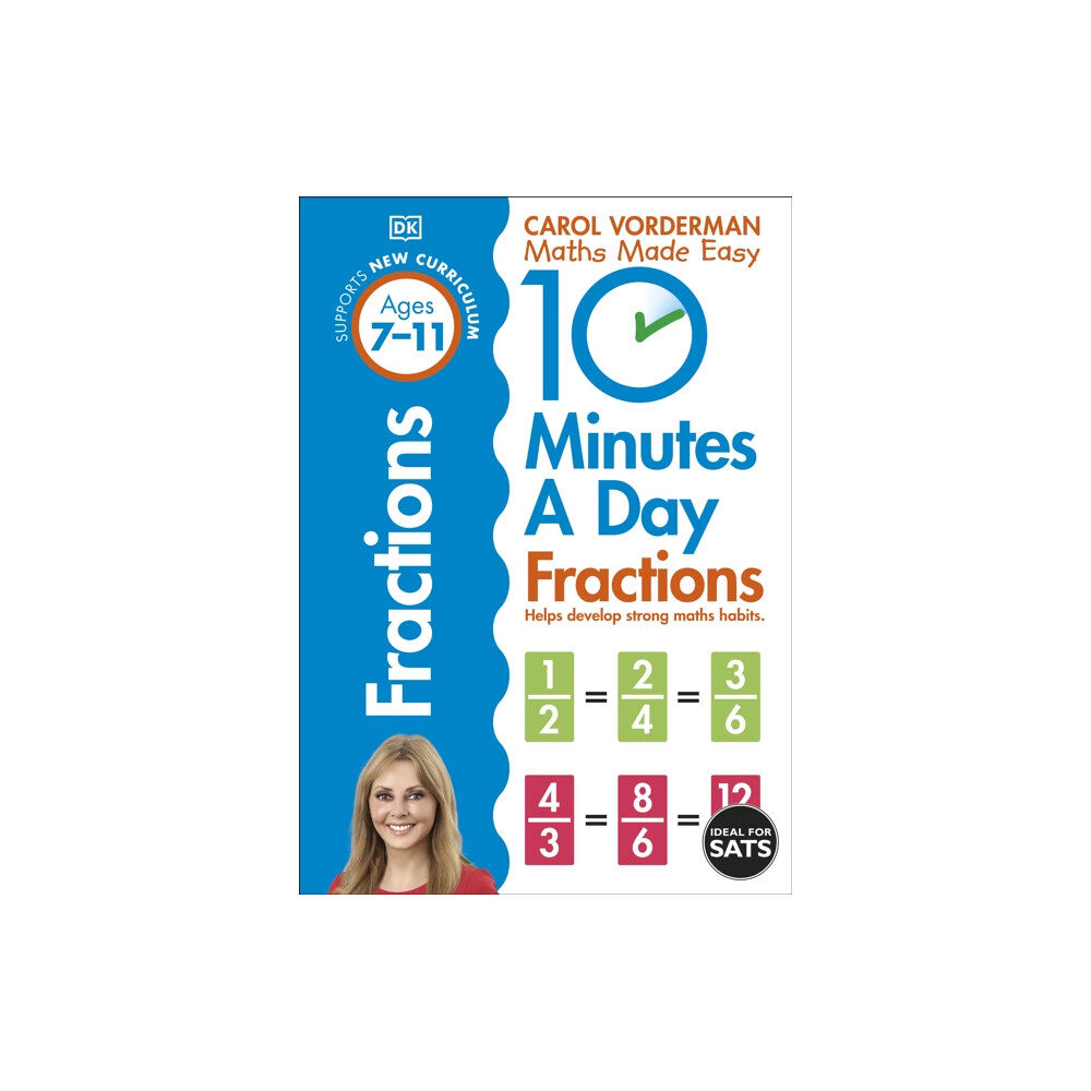 Dorling Kindersley Ltd 10 Minutes A Day Fractions, Ages 7-11 (Key Stage 2) (häftad, eng)