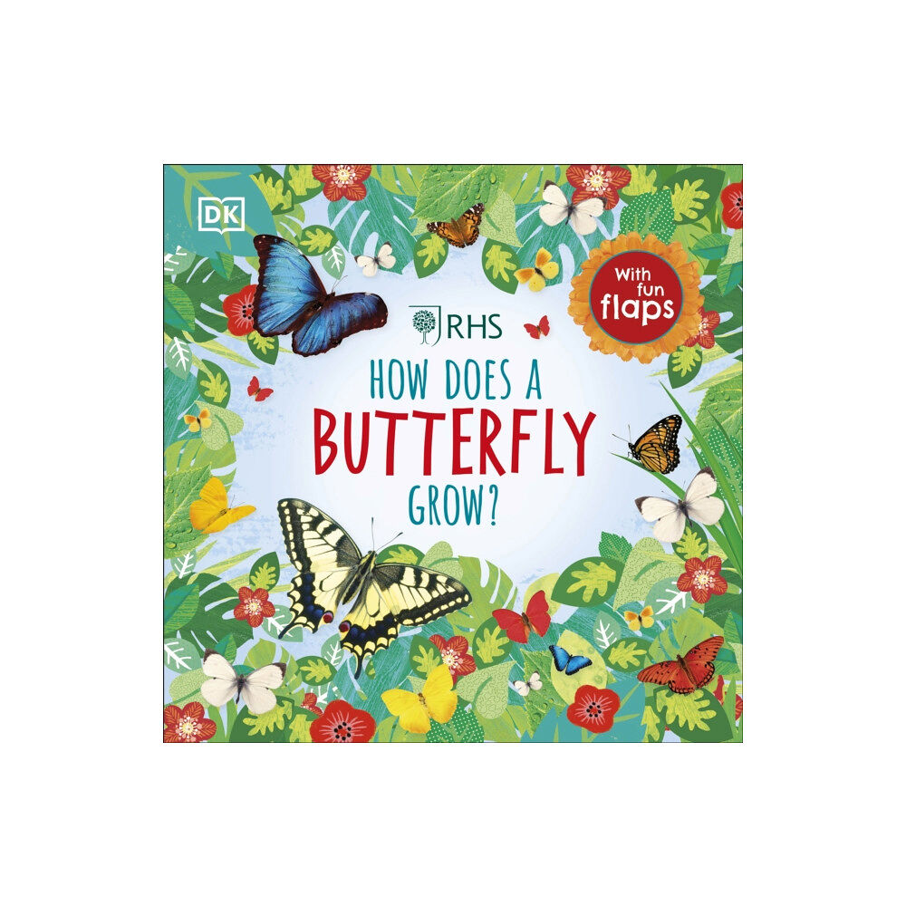 Dorling Kindersley Ltd RHS How Does a Butterfly Grow? (bok, board book, eng)