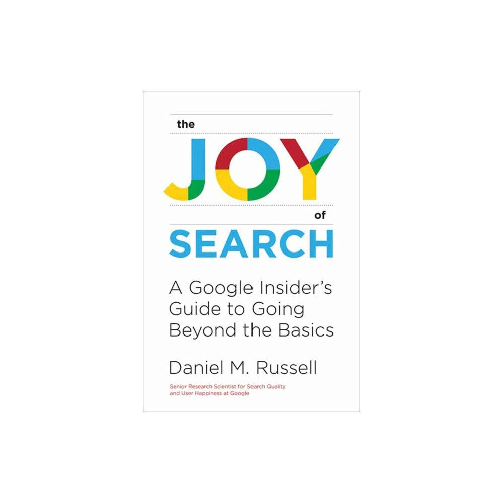 Mit press ltd The Joy of Search (häftad, eng)