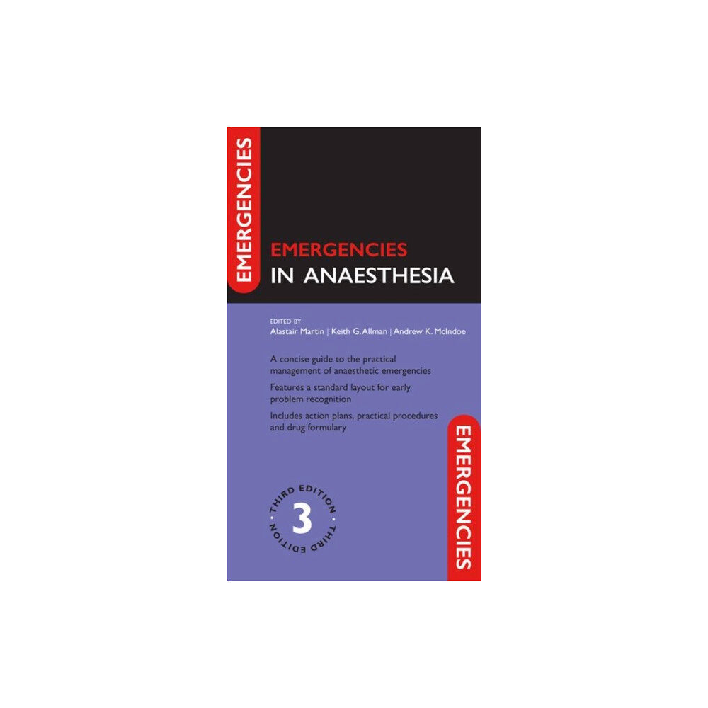 Oxford University Press Emergencies in Anaesthesia (häftad, eng)