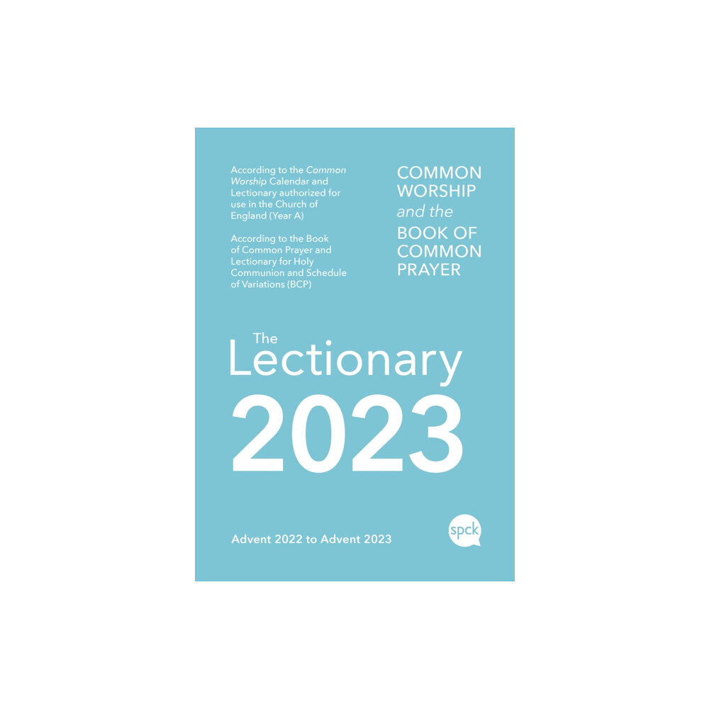 Spck publishing Common Worship Lectionary 2023 (häftad, eng)