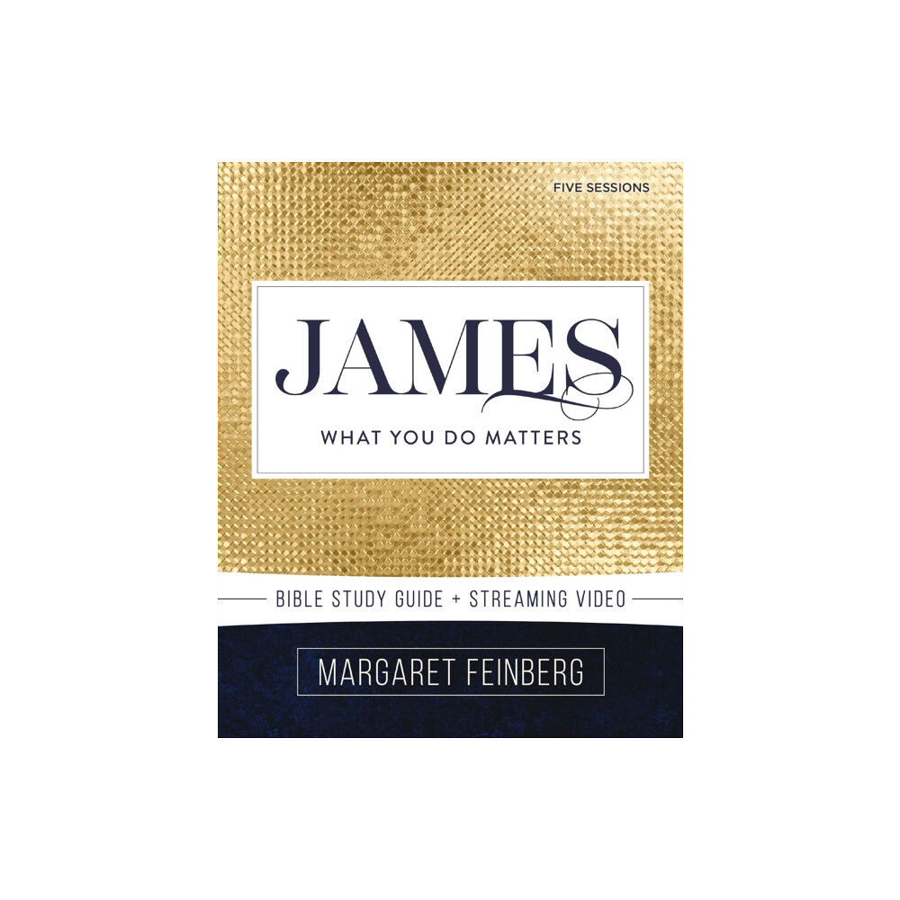 HarperChristian Resources James Bible Study Guide plus Streaming Video (häftad, eng)