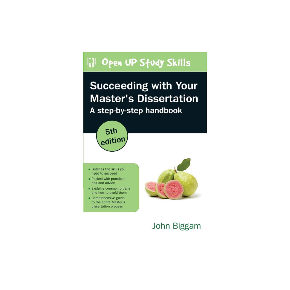 Open University Press Succeeding with Your Master's Dissertation: A Step-by-Step Handbook (häftad, eng)