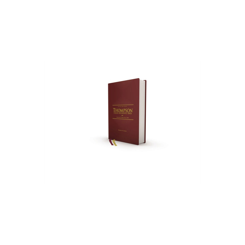 Zondervan NKJV, Thompson Chain-Reference Bible, Hardcover, Red Letter, Comfort Print (inbunden, eng)