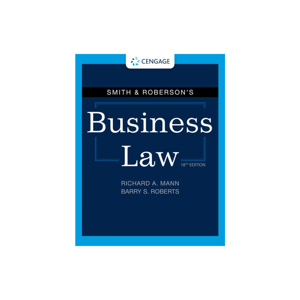 Cengage Learning, Inc Smith & Roberson's Business Law (inbunden, eng)