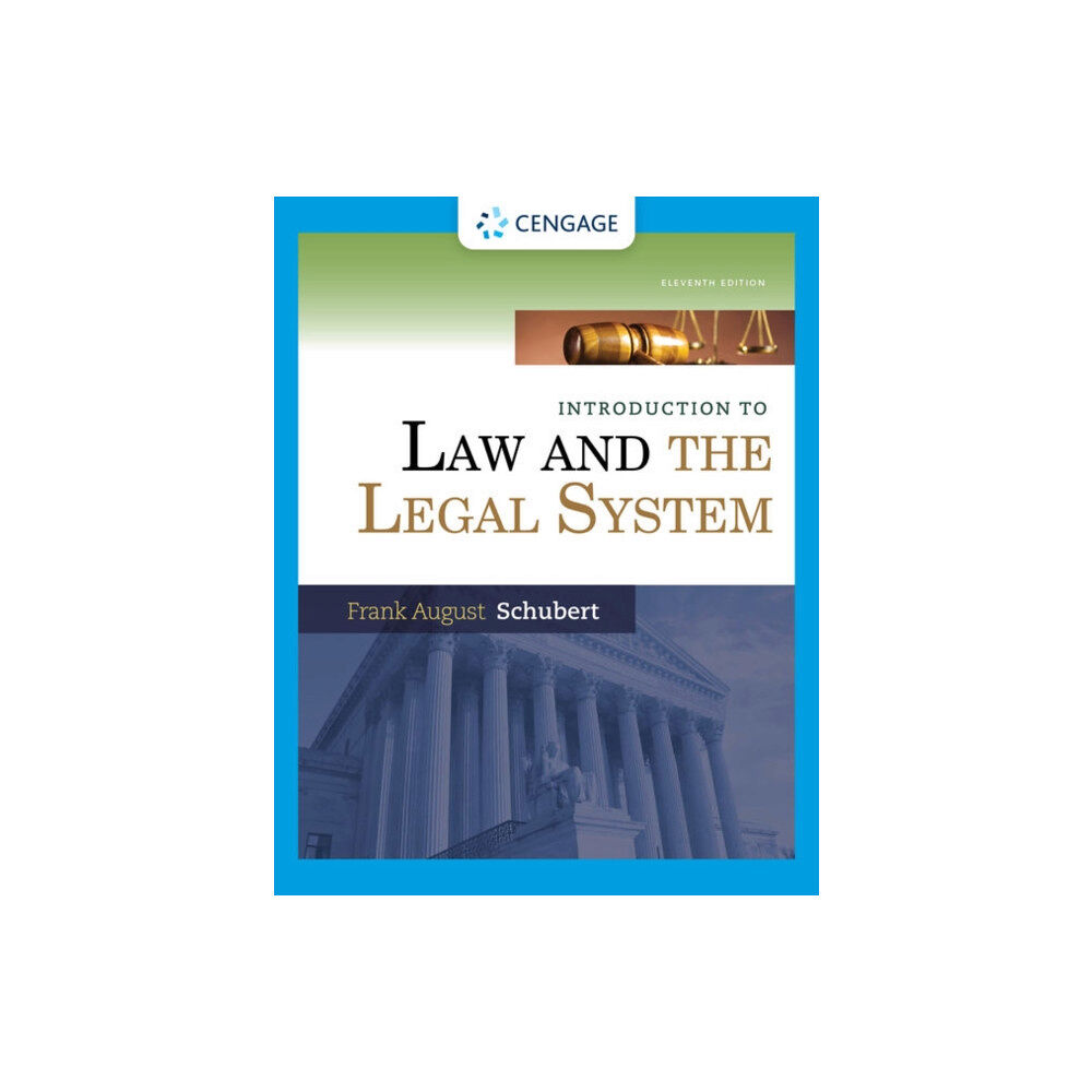 Cengage Learning, Inc Introduction to Law and the Legal System (häftad, eng)