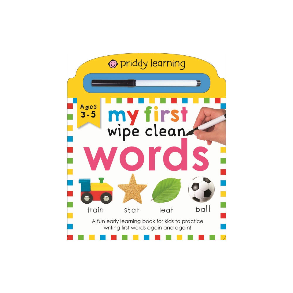 St. Martin's Publishing Group My First Wipe Clean Words (Priddy Smart) (bok, board book, eng)