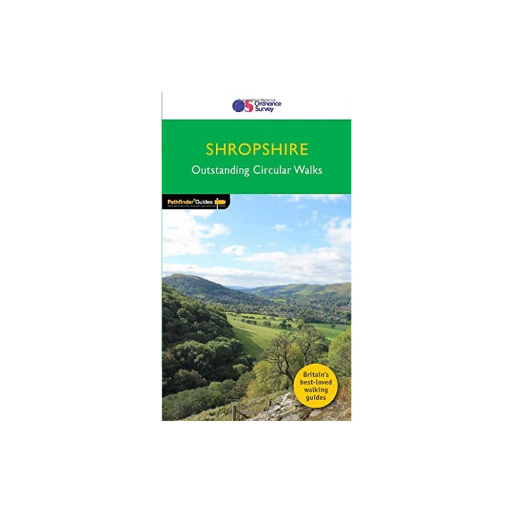 Ordnance Survey Shropshire (häftad, eng)