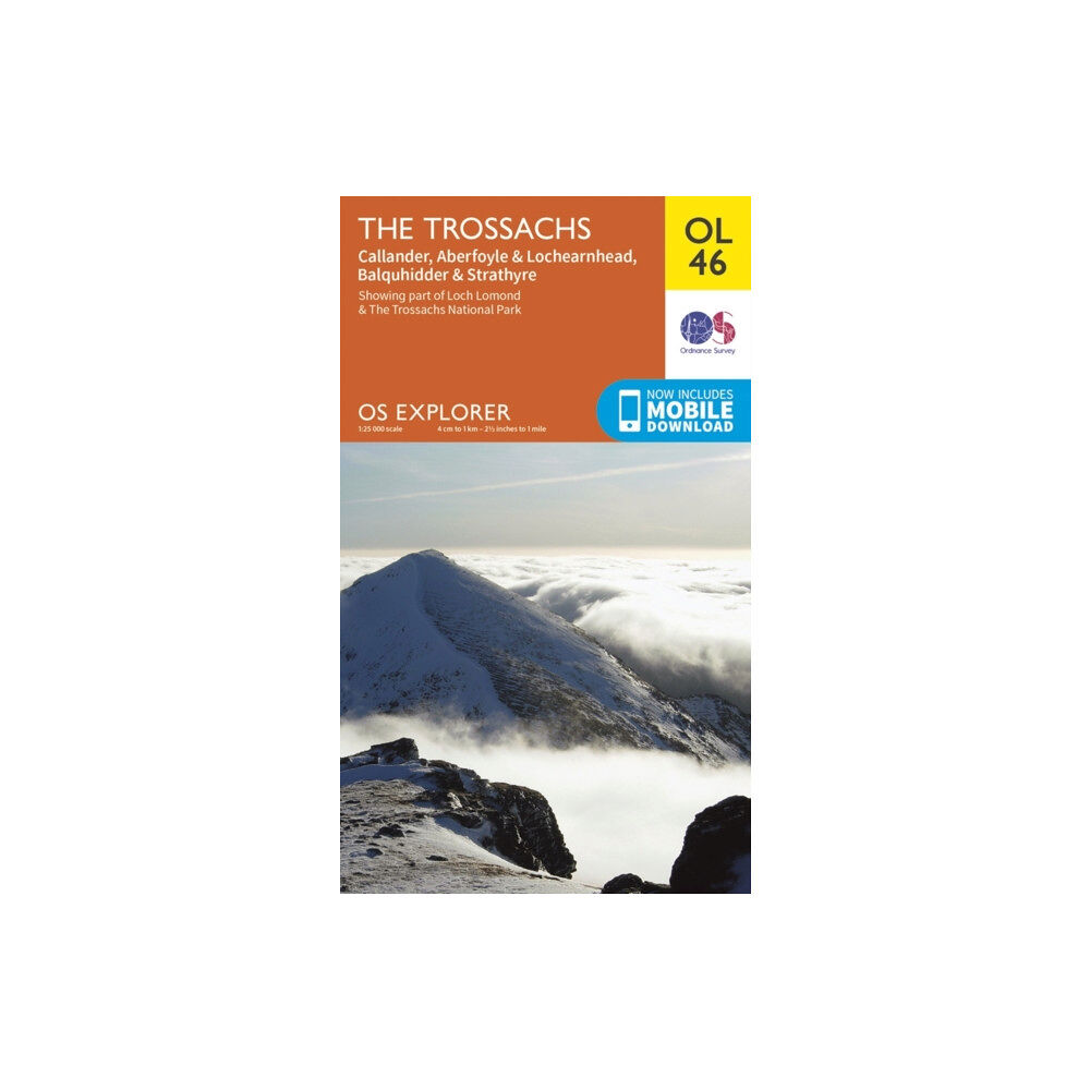 Ordnance Survey The Trossachs, Callander, Aberfoyle & Lochearnhead, Balquhidder & Strathyre