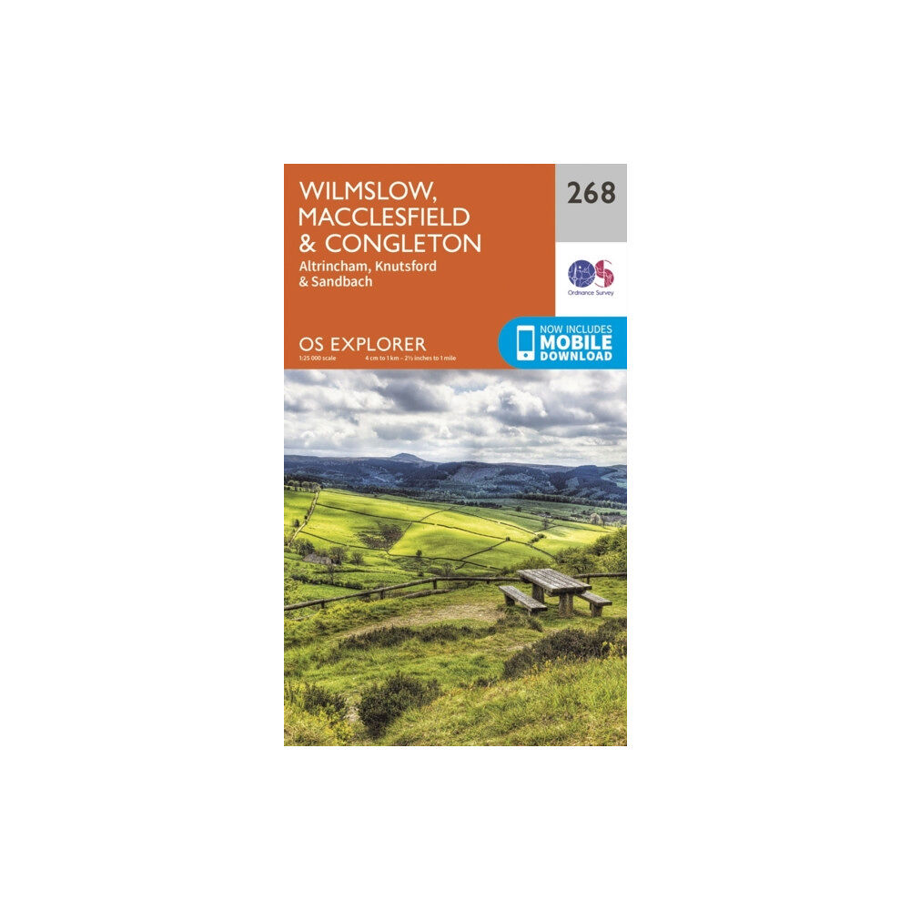 Ordnance Survey Wilmslow, Macclesfield and Congleton