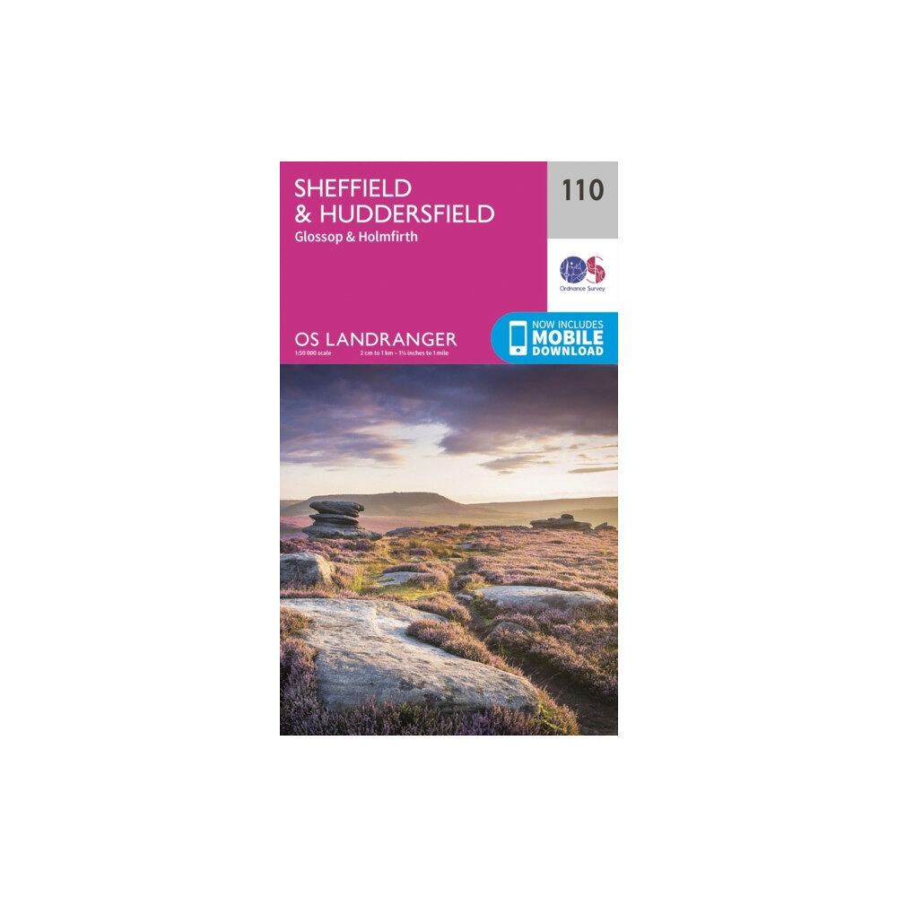 Ordnance Survey Sheffield & Huddersfield, Glossop & Holmfirth