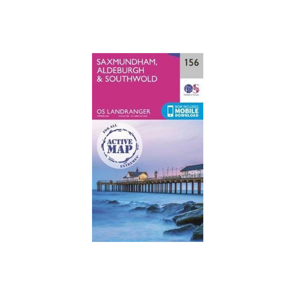 Ordnance Survey Saxmundham, Aldeburgh & Southwold