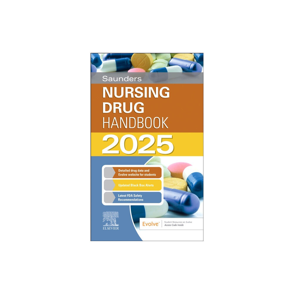 Elsevier Health Sciences Saunders Nursing Drug Handbook 2025 (häftad, eng)