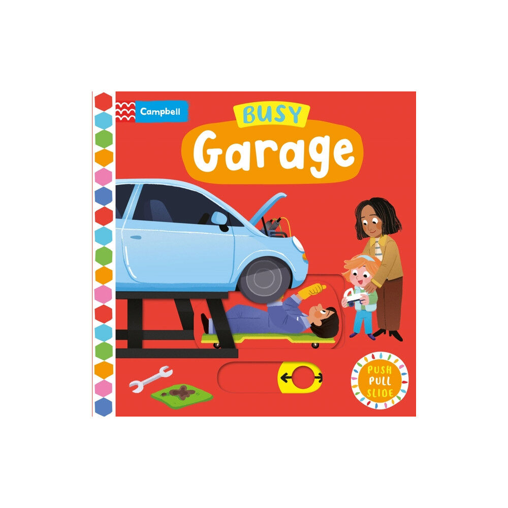 Pan Macmillan Busy Garage (bok, board book, eng)