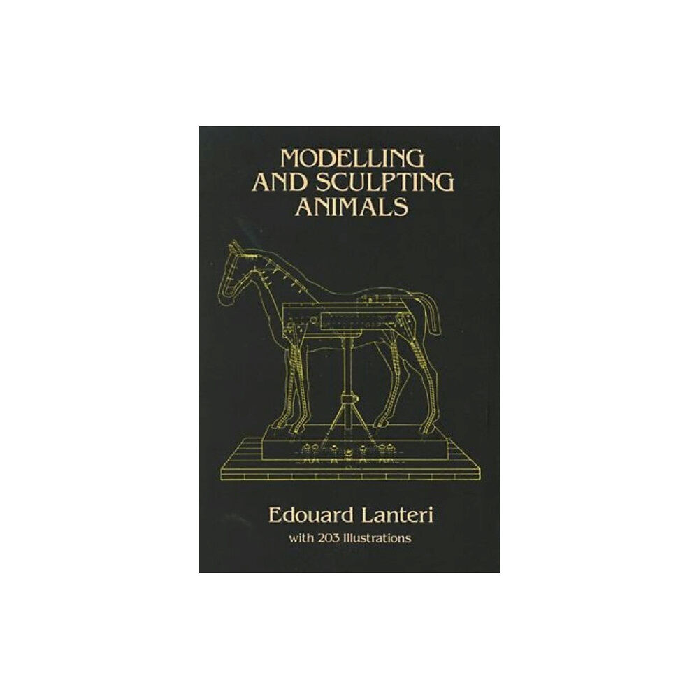 Dover publications inc. Modelling and Sculpting Animals (inbunden, eng)