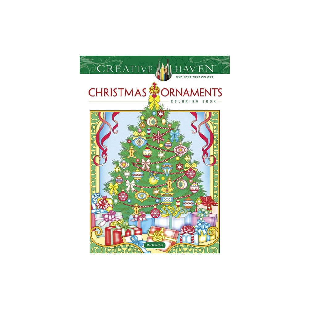 Dover publications inc. Creative Haven Christmas Ornaments Coloring Book (häftad, eng)