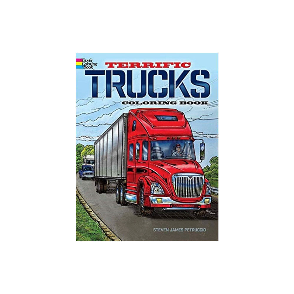 Dover publications inc. Terrific Trucks Coloring Book (häftad, eng)