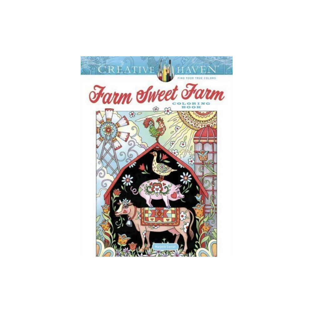 Dover publications inc. Creative Haven Farm Sweet Farm Coloring Book (häftad, eng)