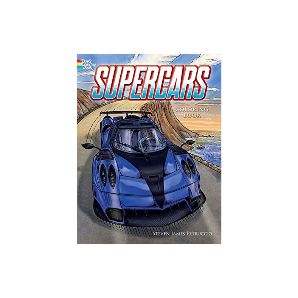 Dover publications inc. Supercars Coloring Book (häftad, eng)