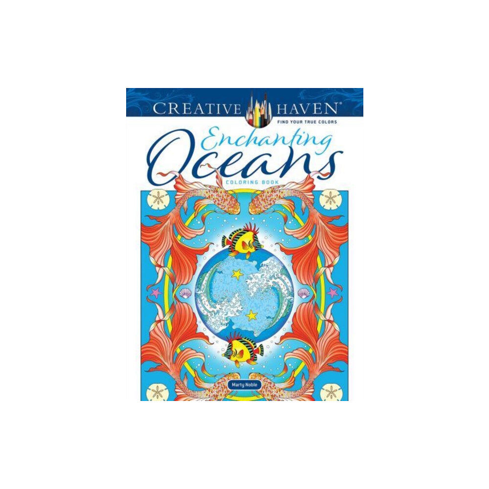 Dover publications inc. Creative Haven Enchanting Oceans Coloring Book (häftad, eng)
