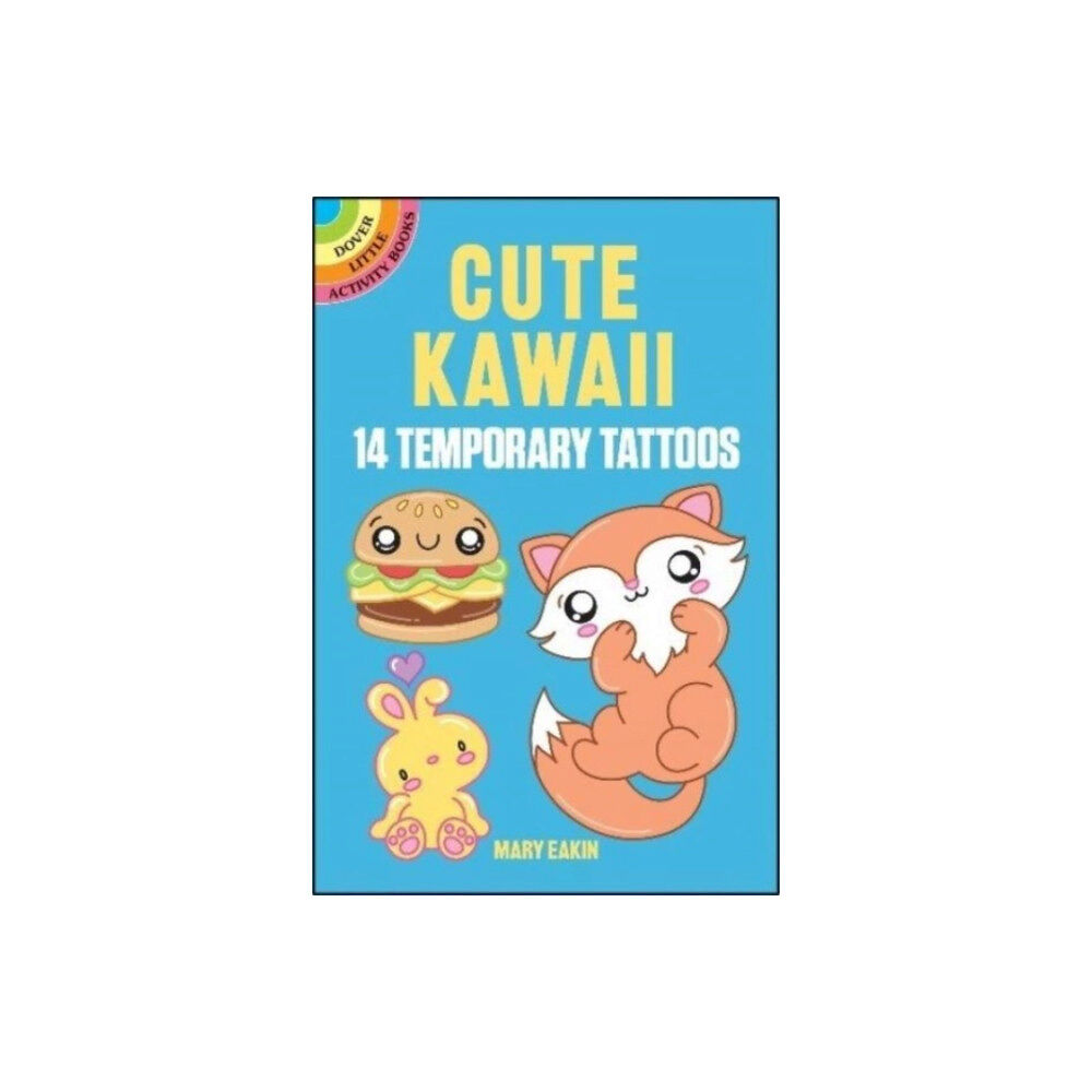 Dover publications inc. Cute Kawaii Tattoos (häftad, eng)