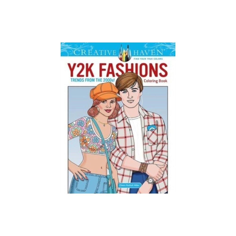 Dover publications inc. Creative Haven Y2K Fashions Coloring Book: Trends from the 2000s! (häftad, eng)