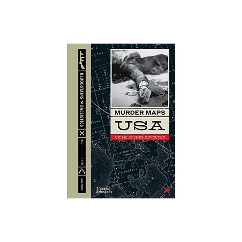 Thames & Hudson Ltd Murder Maps USA (inbunden, eng)