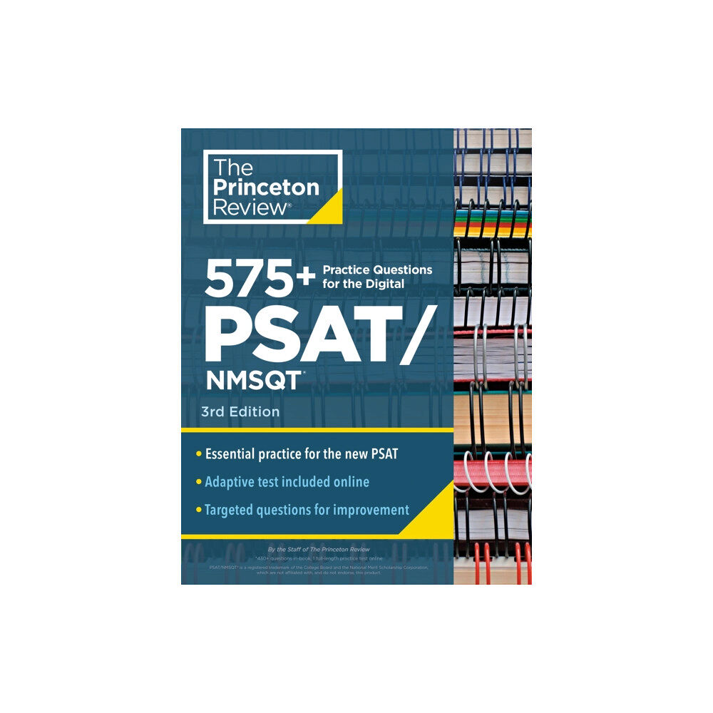 Random House USA Inc 575+ Practice Questions for the Digital PSAT/NMSQT, 3rd Edition (häftad, eng)