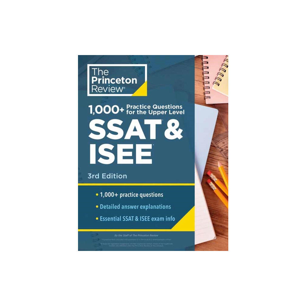 Random House USA Inc 1000+ Practice Questions for the Upper Level SSAT & ISEE, 3rd Edition (häftad, eng)