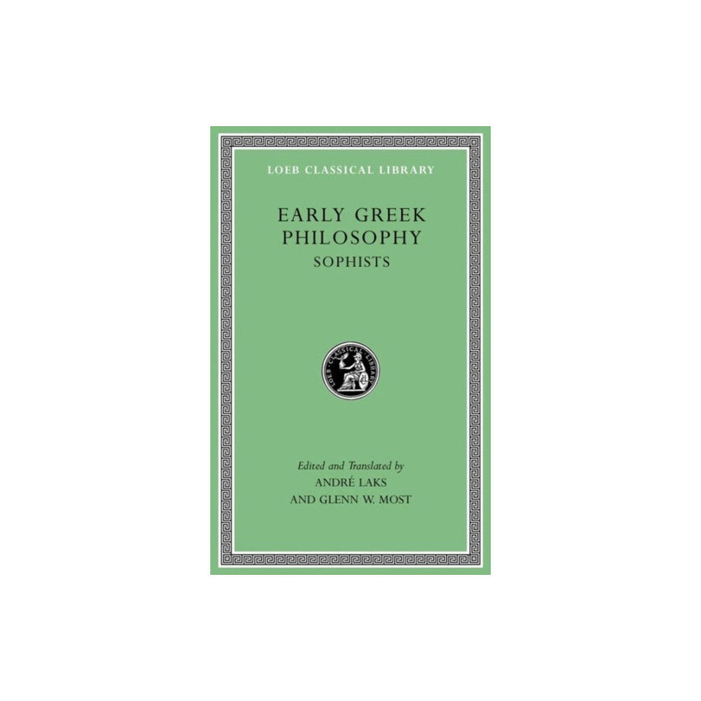 Harvard university press Early Greek Philosophy, Volume IV (inbunden, eng)