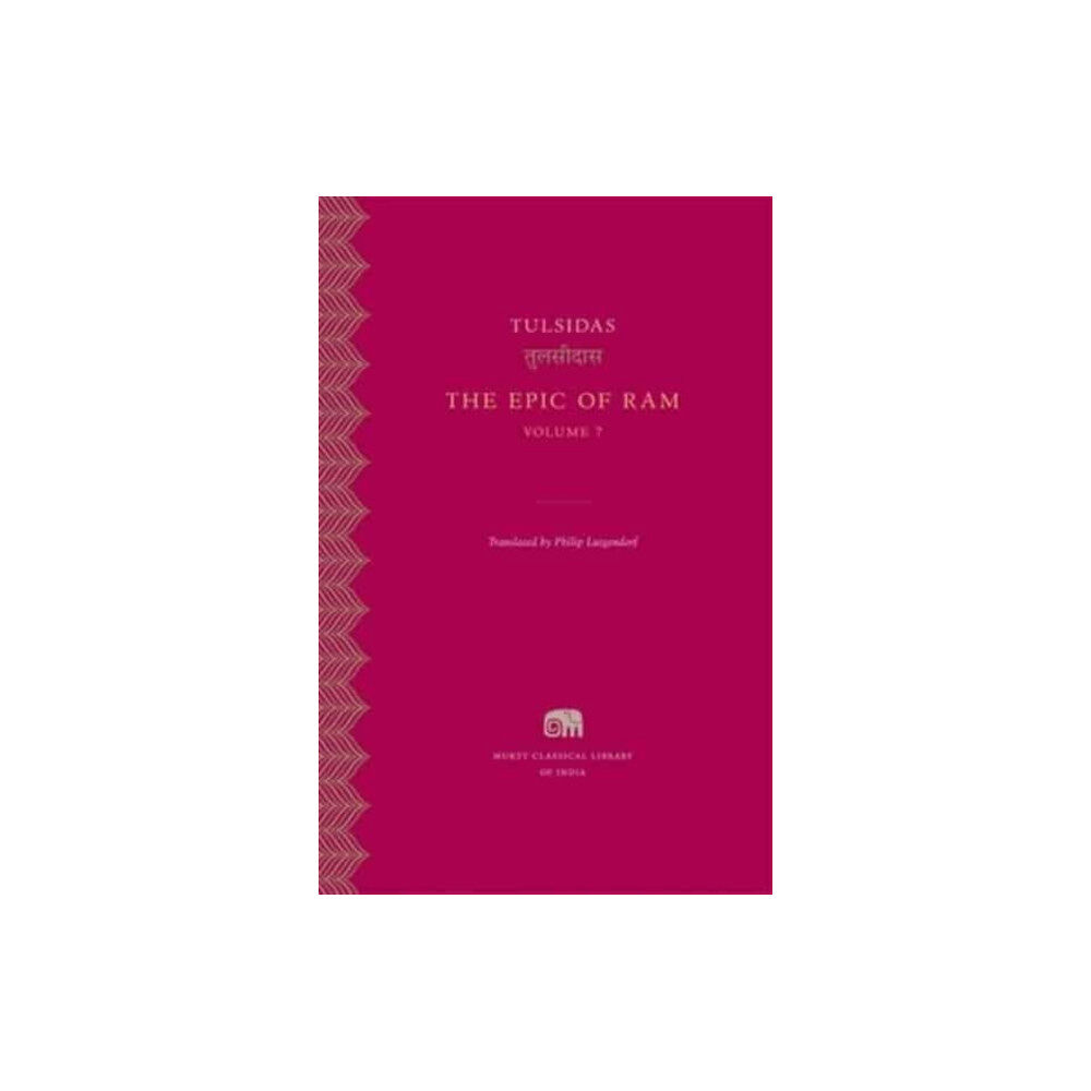 Harvard university press The Epic of Ram (inbunden, eng)