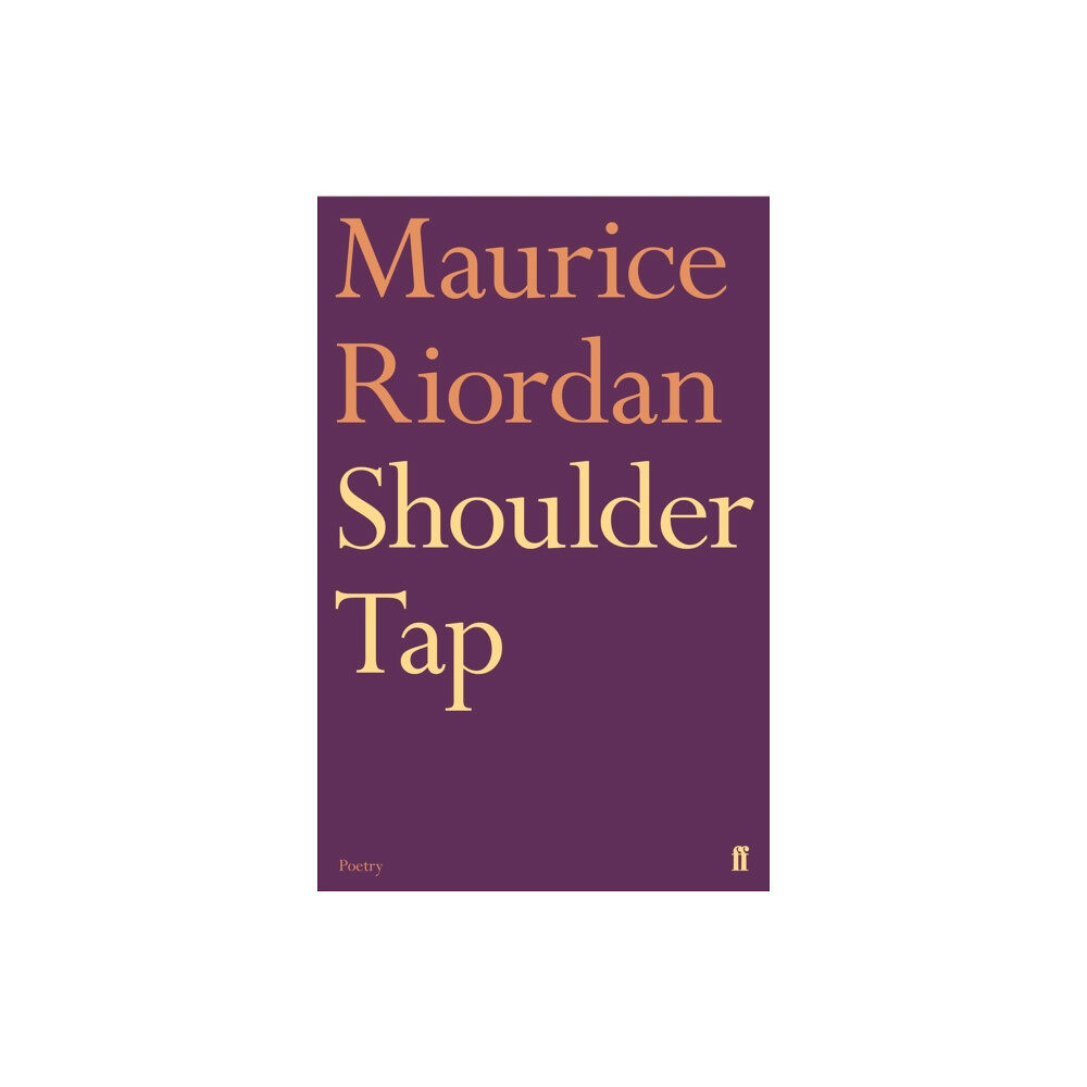 Faber & Faber Shoulder Tap (inbunden, eng)