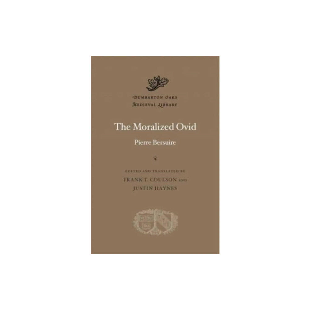 Harvard university press The Moralized Ovid (inbunden, eng)