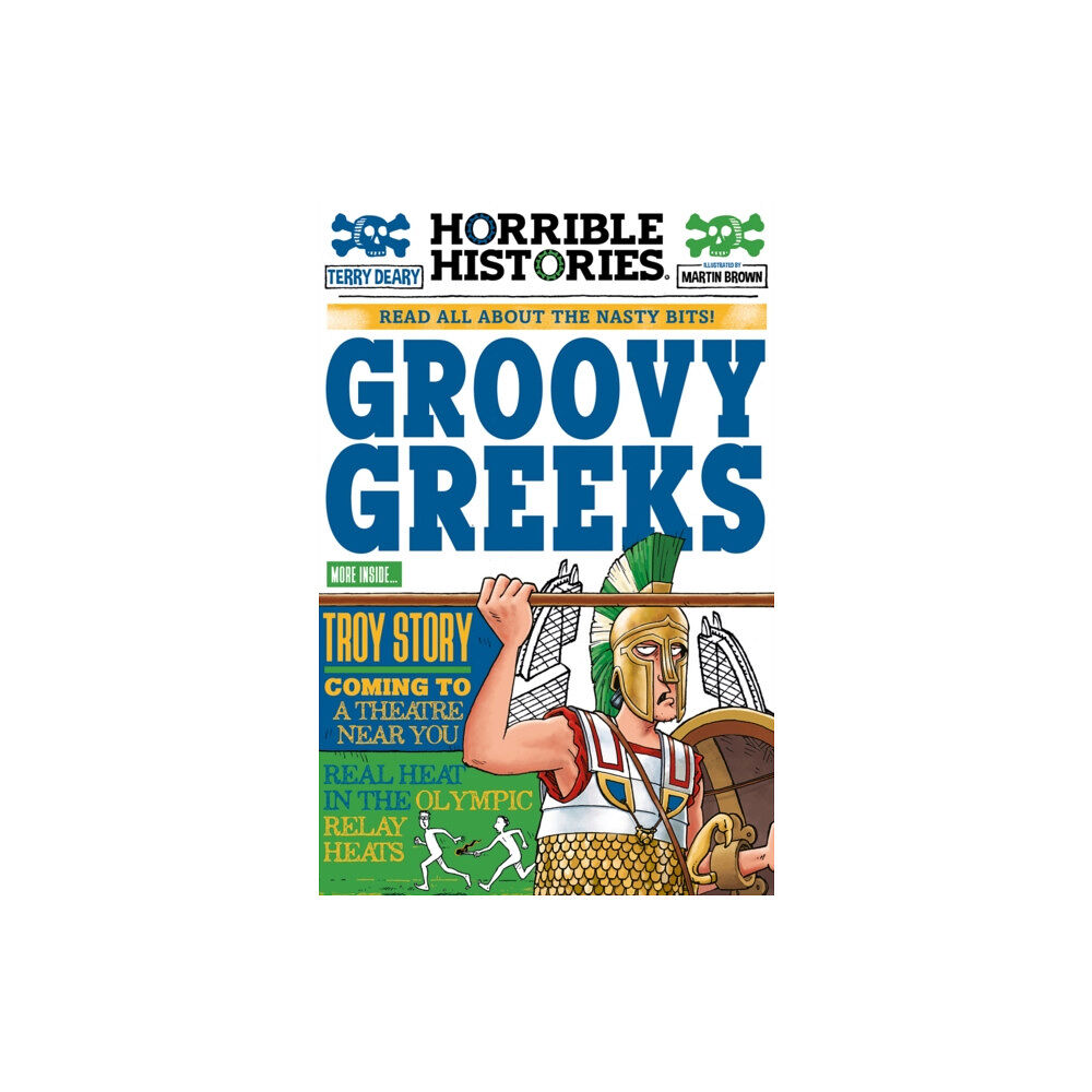 Scholastic Groovy Greeks (newspaper edition) (häftad, eng)