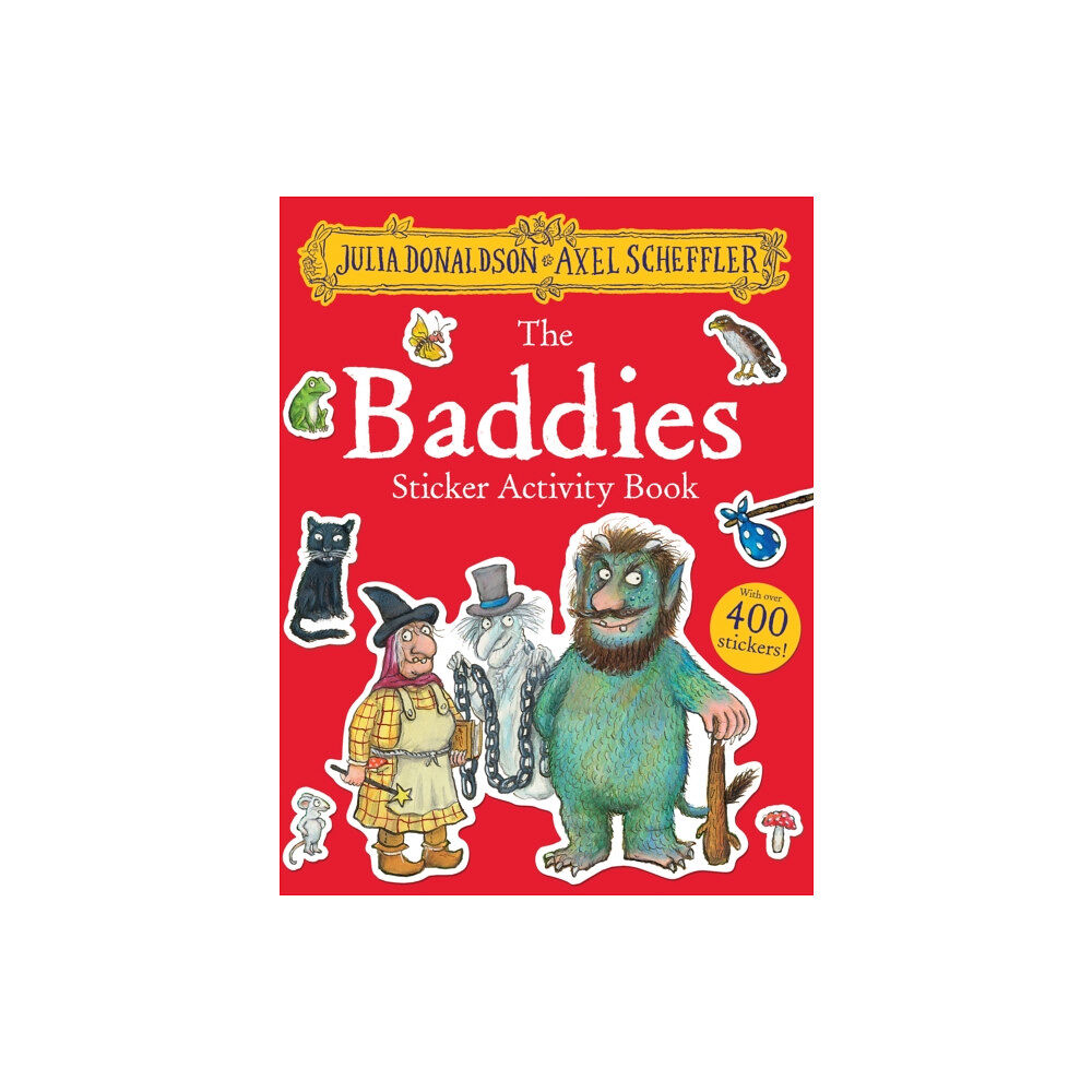 Scholastic The Baddies Sticker Activity Book (häftad, eng)