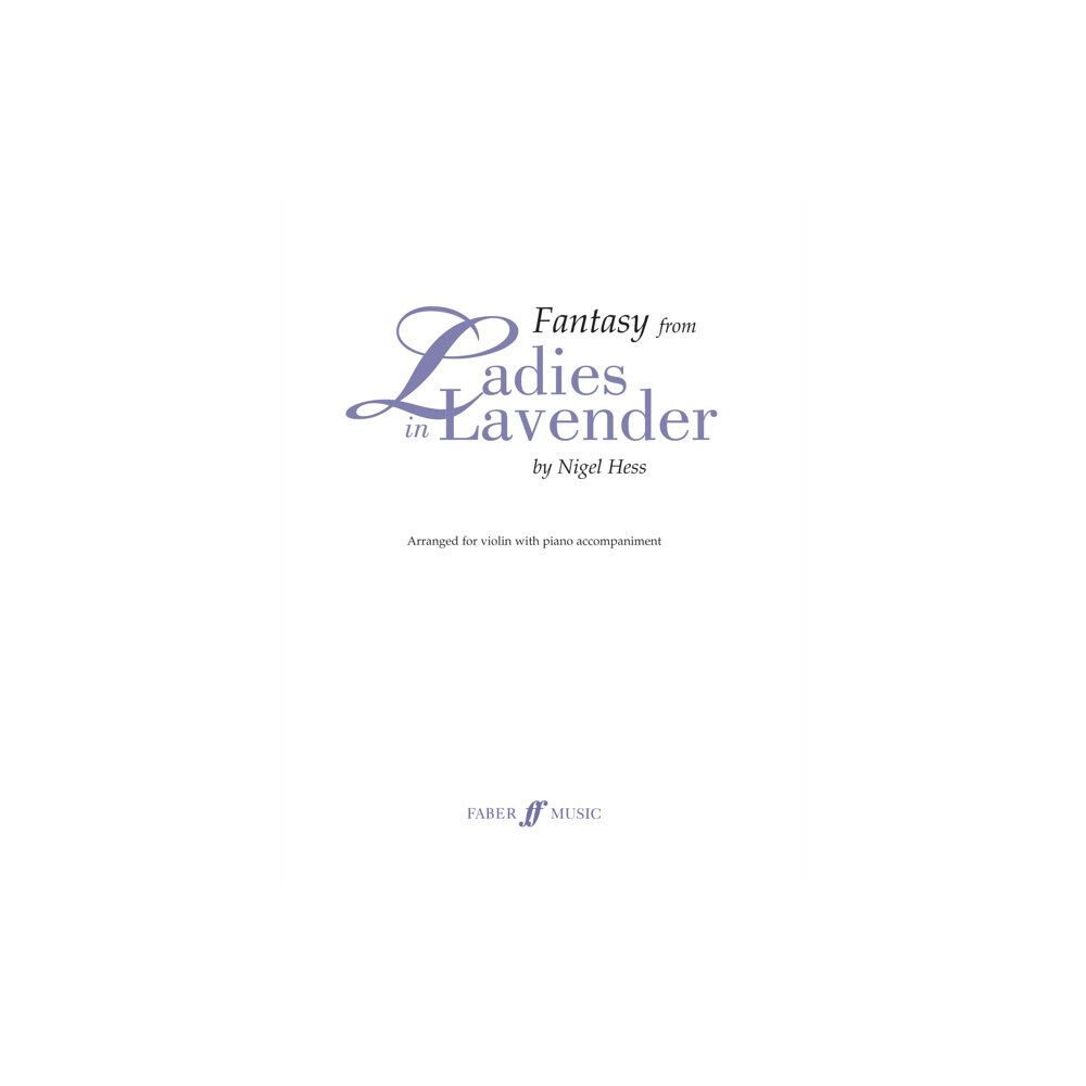 Faber Music Ltd Fantasy from Ladies in Lavender (häftad, eng)