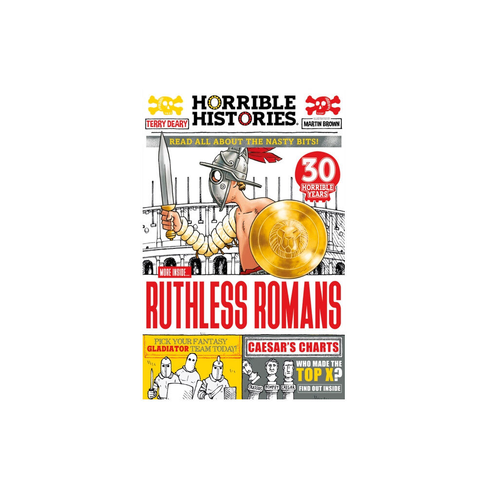 Scholastic Ruthless Romans (newspaper edition) (häftad, eng)