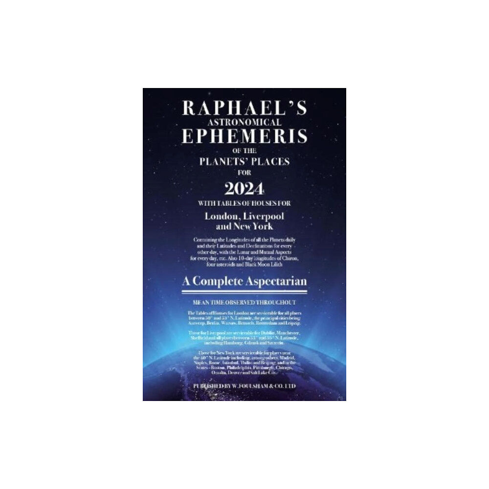 W foulsham & co ltd Raphael's Ephemeris 2024 (häftad, eng)