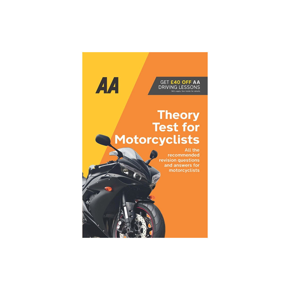 AA Publishing AA Theory Test for Motorcyclists (häftad, eng)