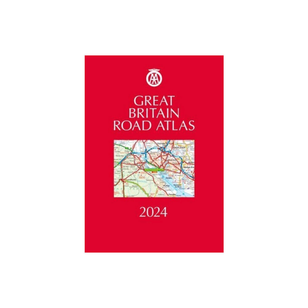 AA Publishing Great Britain Road Atlas 2024 (inbunden, eng)