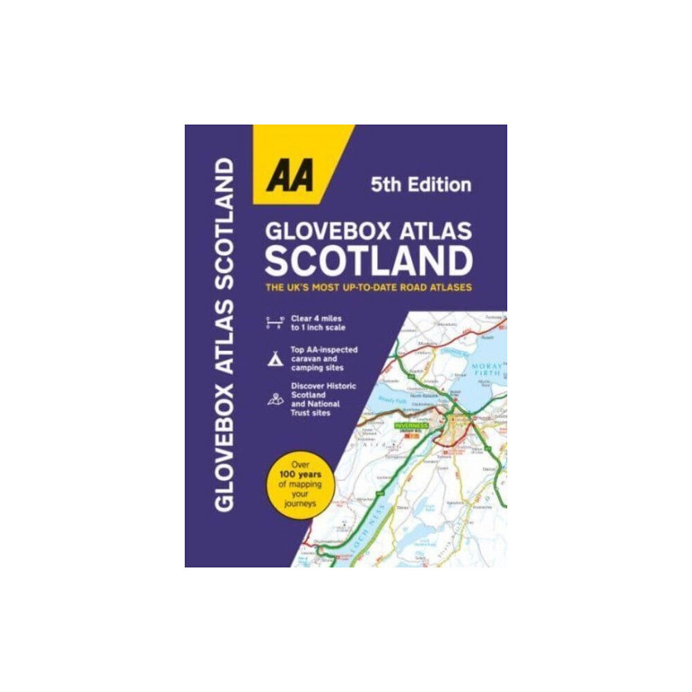 AA Publishing AA Glovebox Atlas Scotland (häftad, eng)