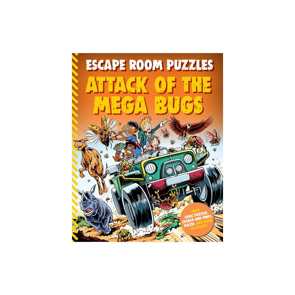 Kingfisher Escape Room Puzzles: Attack of the Mega Bugs (häftad, eng)