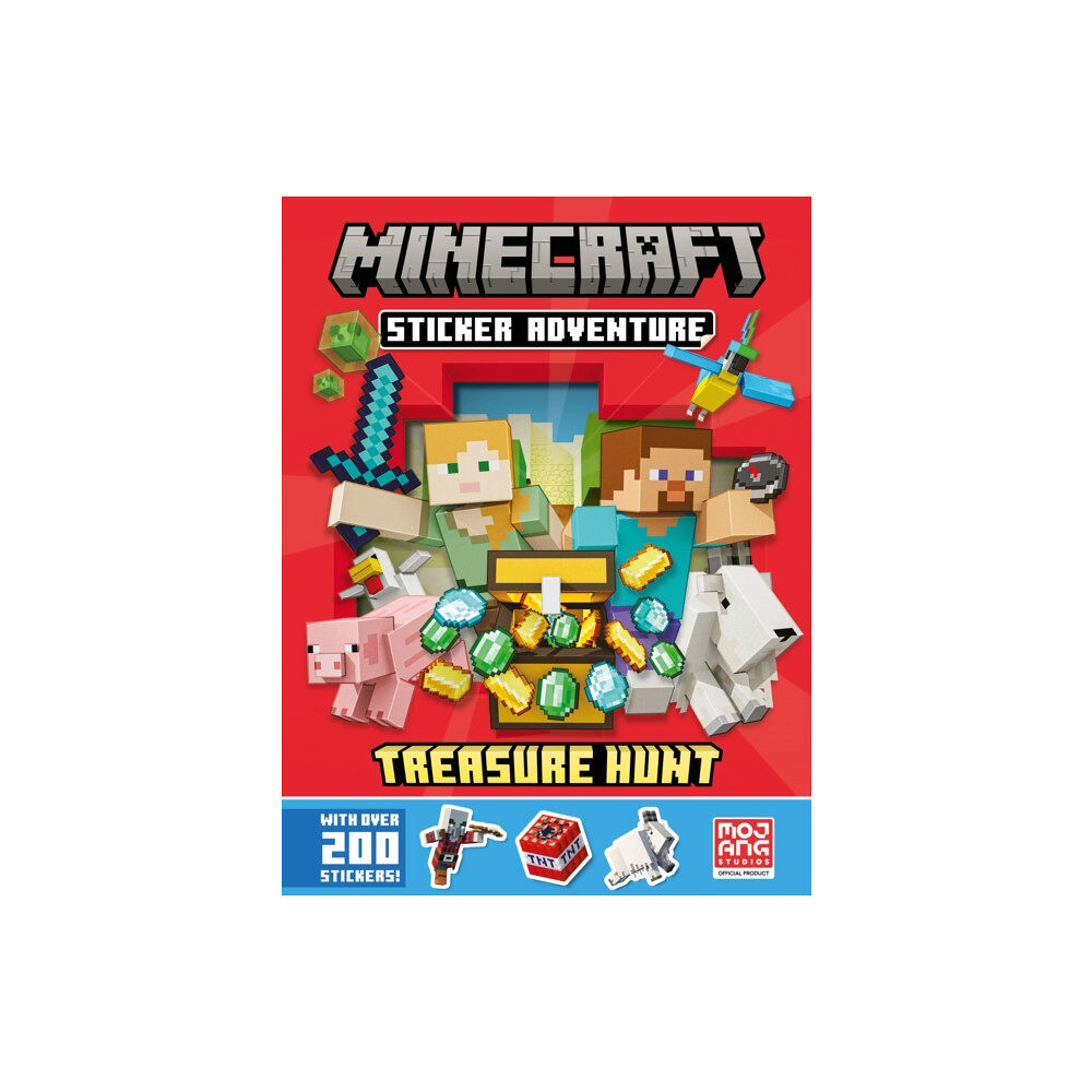 HarperCollins Publishers Minecraft Sticker Adventure: Treasure Hunt (häftad, eng)