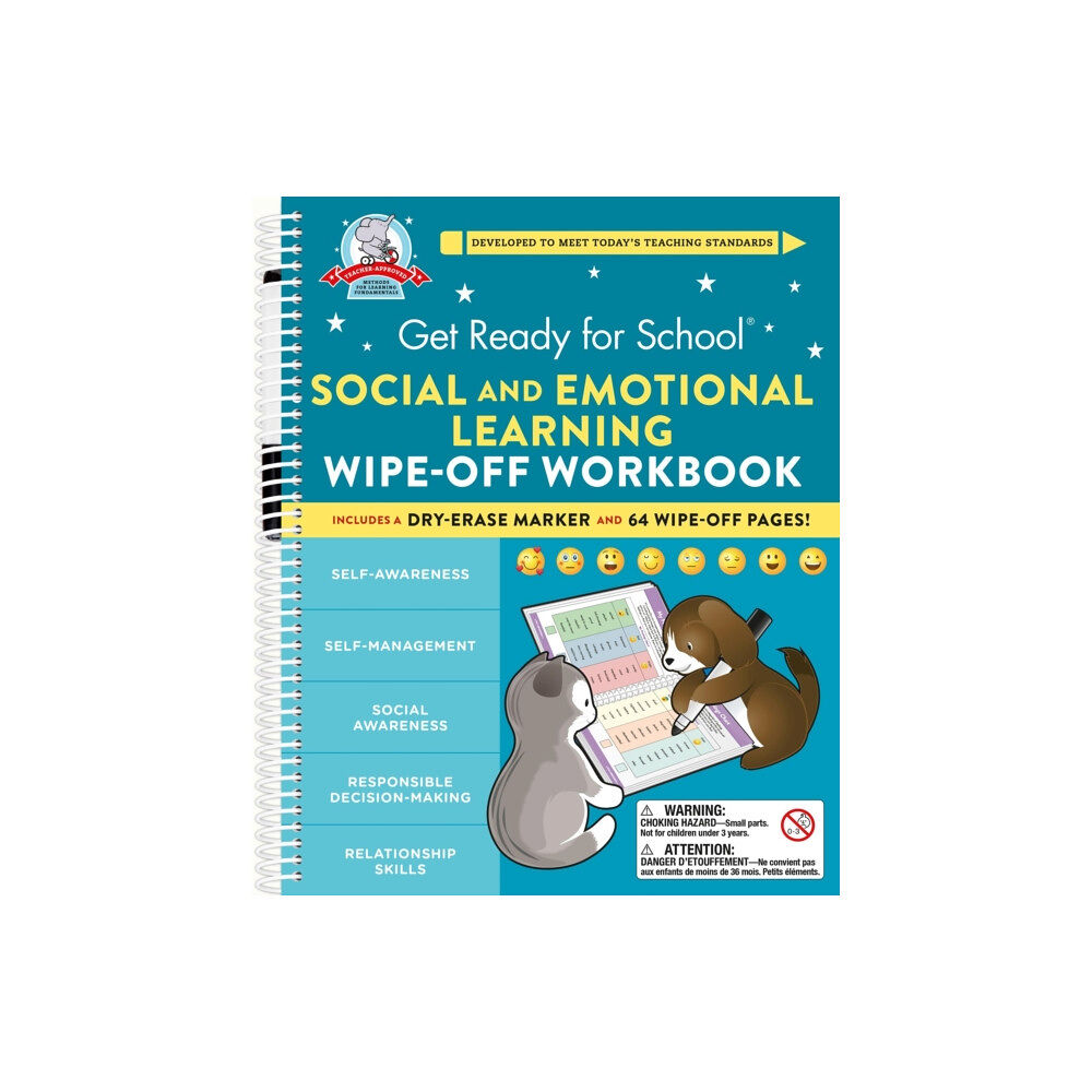 Running Press,U.S. Get Ready for School: Social and Emotional Learning Wipe-Off Workbook (bok, spiral, eng)