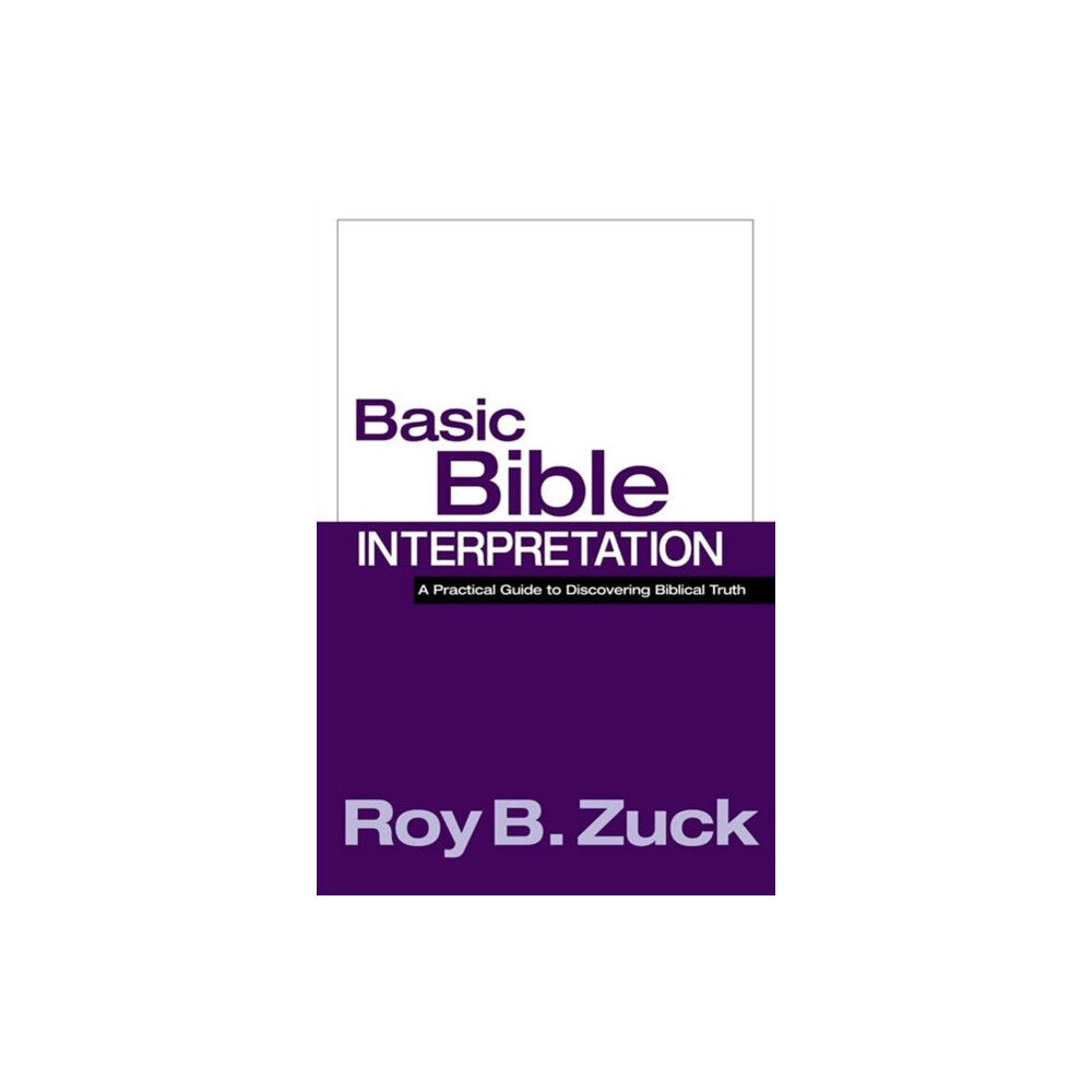 David C Cook Publishing Company Basic Bible Interpretation (inbunden, eng)