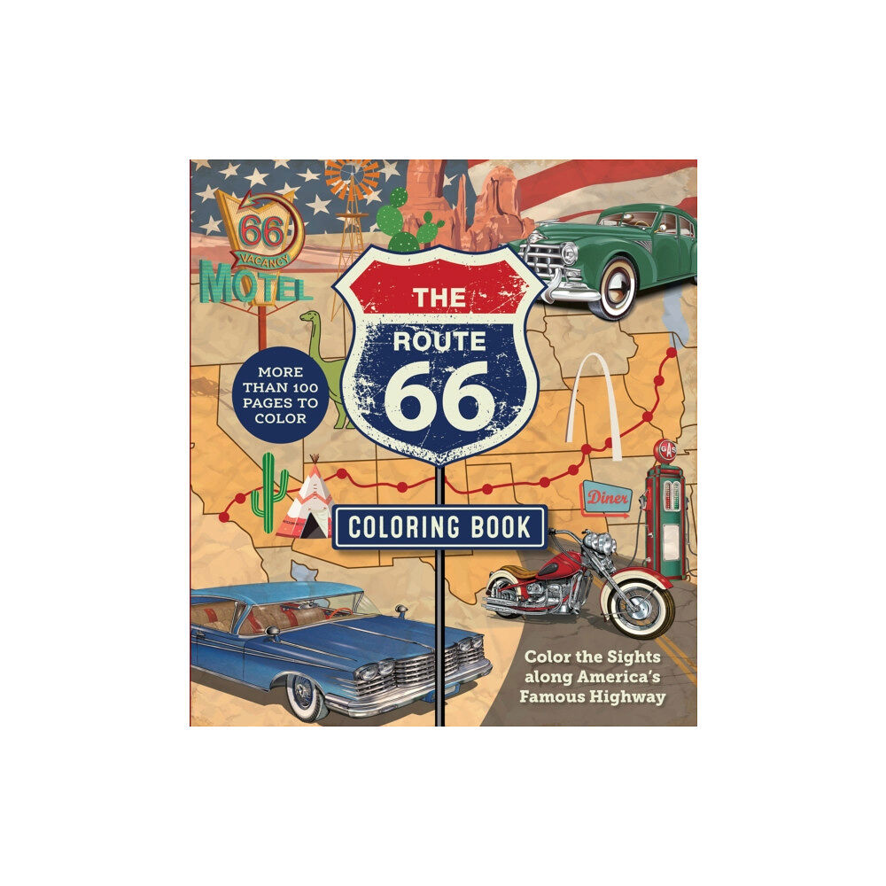 Quarto Publishing Group USA Inc The Route 66 Coloring Book (häftad, eng)