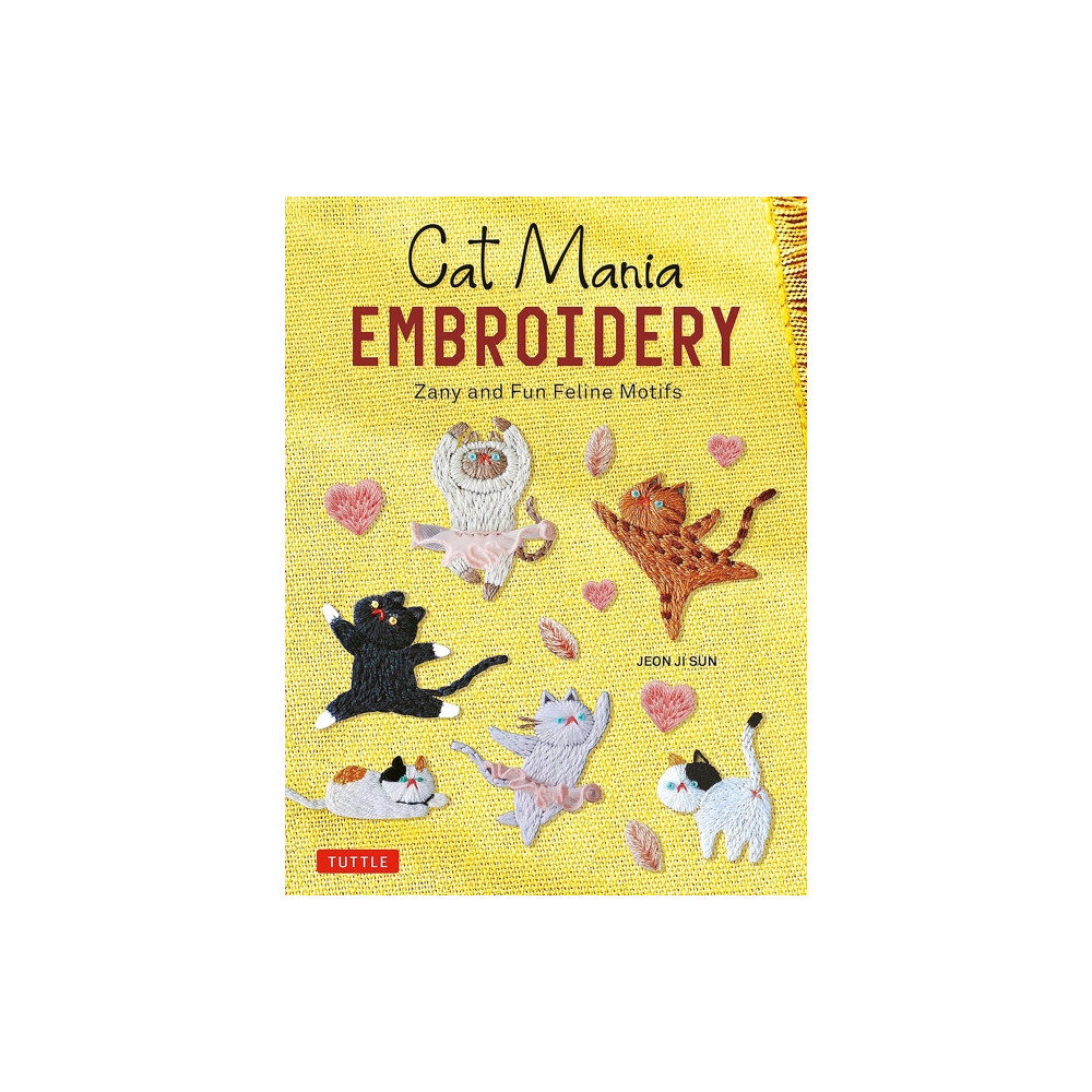 Tuttle Publishing Cat Mania Embroidery (häftad, eng)