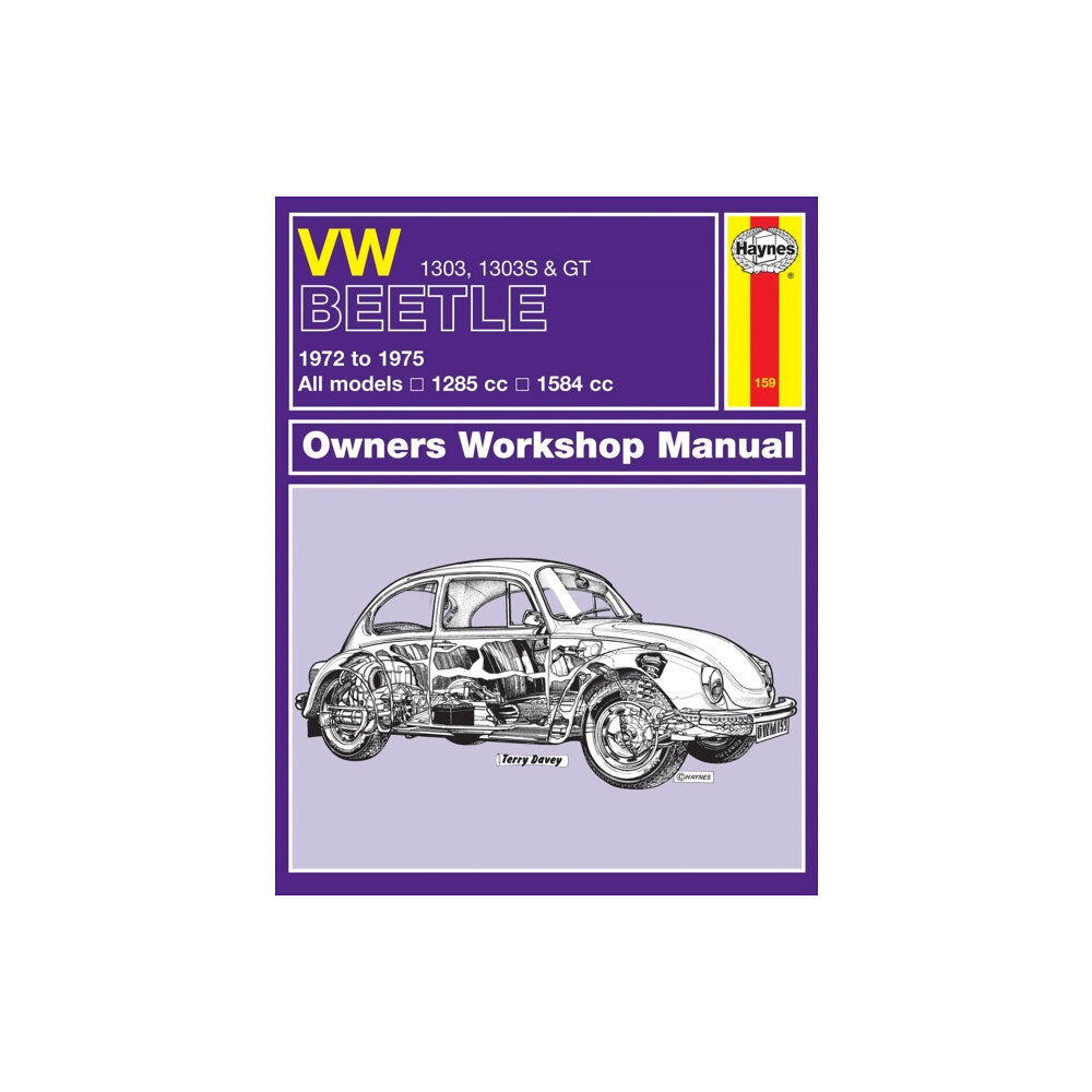 Haynes Publishing Group VW Beetle 1303, 1303S & GT (72 - 75) Haynes Repair Manual (häftad, eng)